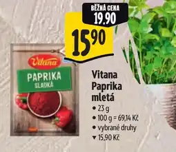 Albert Vitana Paprika mletá nabídka