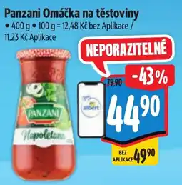 Albert Panzani Omáčka na těstoviny nabídka