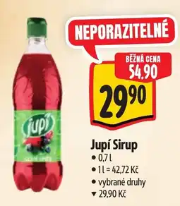 Albert Jupí Sirup nabídka