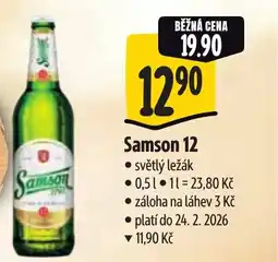 Albert Samson 12 nabídka