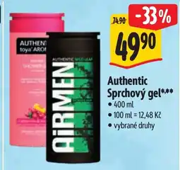 Albert Authentic Sprchový gel nabídka
