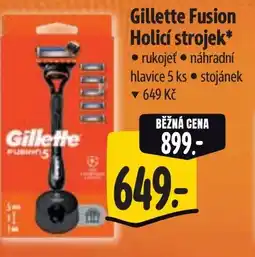 Albert Gillette Fusion Holicí strojek nabídka