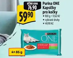 Albert Purina ONE Kapsičky pro kočky nabídka