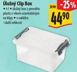 Albert Úložný Clip Box nabídka