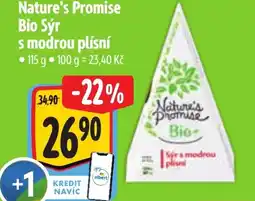 Albert Nature's Promise Bio Sýr s modrou plísní nabídka