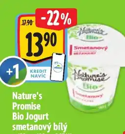 Albert Nature's Promise Bio Jogurt smetanový bílý nabídka