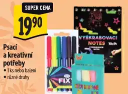 Albert Psací a kreativní potřeby nabídka
