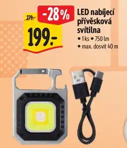 Albert LED nabíjecí přívěsková svítilna nabídka