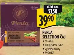 Albert Perla selection čaj nabídka