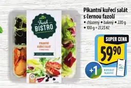 Albert Pikantní kuřecí salát s černou fazolí nabídka