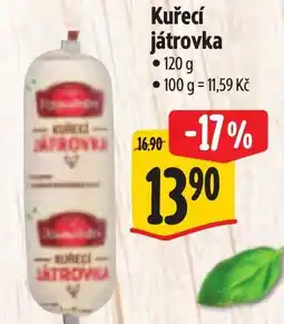 Albert Kuřecí játrovka nabídka