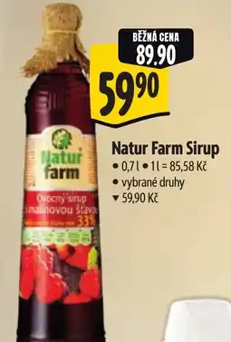 Albert Natur Farm Sirup nabídka