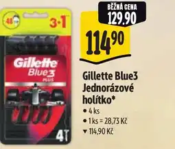 Albert Gillette Blue3 Jednorázové holítko nabídka