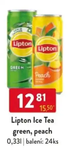 Qanto Lipton Ice Tea green, peach nabídka