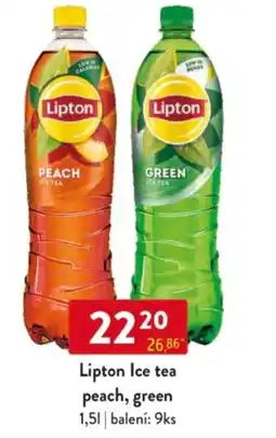 Qanto Lipton Ice tea peach, green nabídka