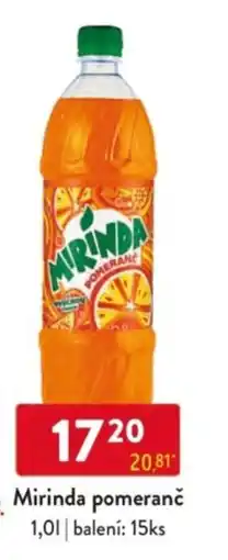 Qanto Mirinda pomeranč nabídka