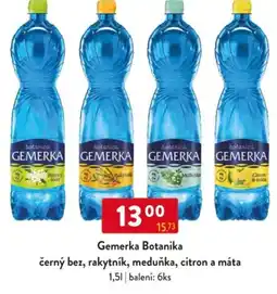 Qanto Gemerka Botanika černý bez, rakytník, meduňka, citron a máta nabídka