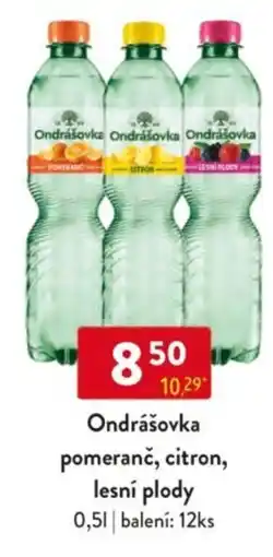 Qanto Ondrášovka pomeranč, citron, lesní plody nabídka