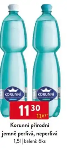 Qanto Korunní přírodní jemně perlivá, neperlivá nabídka