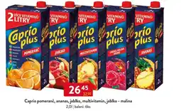 Qanto Caprio pomeranč, ananas, jablko, multivitamin, jablko malina nabídka