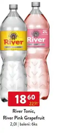 Qanto River Tonic, River Pink Grapefruit nabídka