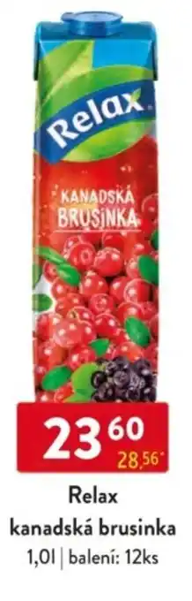 Qanto Relax kanadská brusinka nabídka