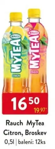 Qanto Rauch MyTea Citron, Broskev nabídka