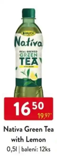 Qanto Nativa Green Tea with Lemon nabídka