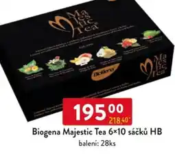 Qanto Biogena Majestic Tea 6×10 sáčků HB nabídka