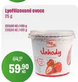 BonVeno Lyofilizované ovoce nabídka