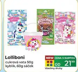 Tamda Foods Lolliboni cukrová vata 50g kyblík, 60g sáček nabídka