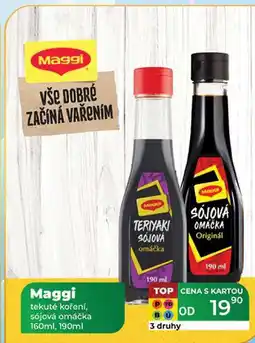 Tamda Foods Maggi tekuté koření, sójová omáčka 160ml, 190ml nabídka