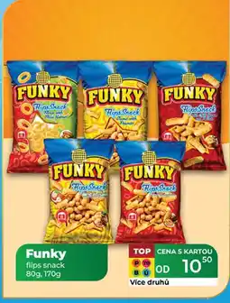 Tamda Foods Funky flips snack 80g, 170g nabídka