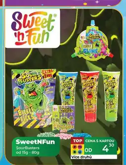 Tamda Foods SweetNFun SourBusters od 15g - 80g nabídka