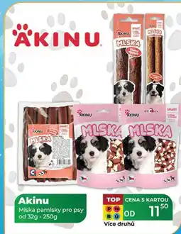 Tamda Foods Akinu Miska pamlsky pro psy od 32g - 250g nabídka
