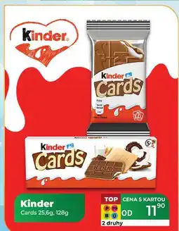 Tamda Foods Kinder Cards 25,6g, 128g nabídka