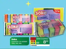 Tamda Foods Soke houbičky na nádobí 10ks, 3ks, 5ks nabídka