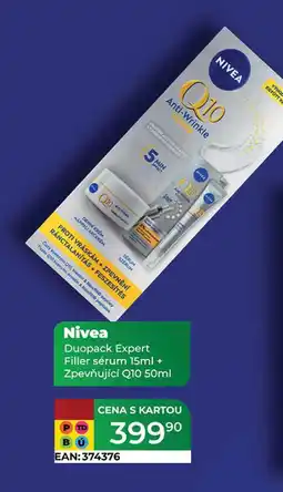 Tamda Foods Nivea Duopack Expert Filler sérum 15ml + Zpevňující Q10 50ml nabídka