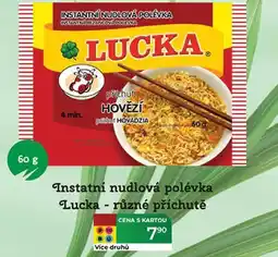 Tamda Foods Instatní nudlová polévka Lucka - různé příchutě nabídka