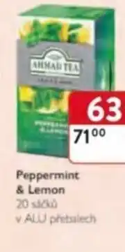 Qanto Peppermint & Lemon nabídka