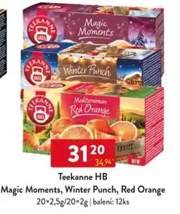 Qanto Teekanne HB Magic Moments, Winter Punch, Red Orange nabídka