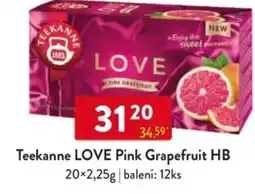 Qanto Teekanne LOVE Pink Grapefruit HB nabídka