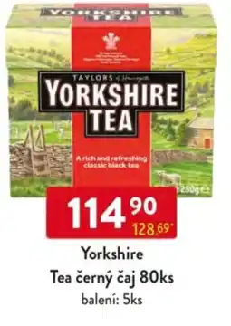 Qanto Yorkshire Tea černý čaj nabídka