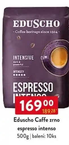 Qanto Eduscho Caffe zrno espresso intenso nabídka