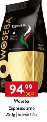 Qanto Woseba Espresso zrno nabídka