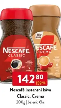 Qanto Nescafé instantní káva Classic, Crema nabídka