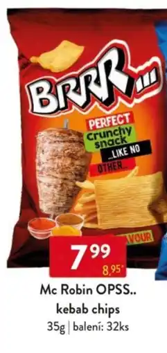 Qanto Mc Robin OPSS.. kebab chips nabídka