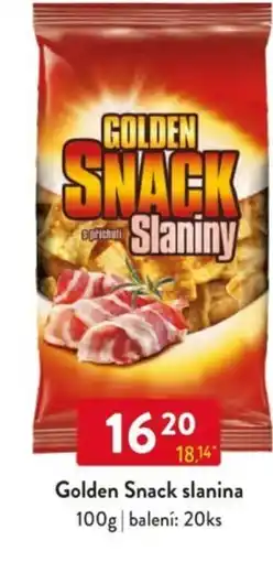 Qanto Golden Snack slanina nabídka