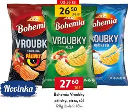 Qanto Bohemia Vroubky pálivky, pizza, sůl nabídka