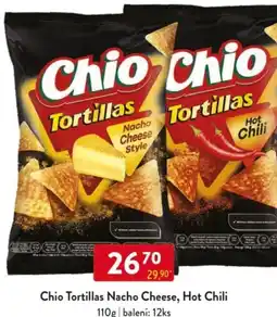Qanto Chio Tortillas Nacho Cheese, Hot Chili nabídka